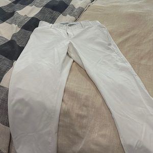 Under armour golf pants white